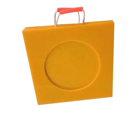 24X24 bewegen stark Plastik-HDPE Ausleger-Auflagen-Block Crane Jack Truck Foot Pad Schritt für Schritt fort