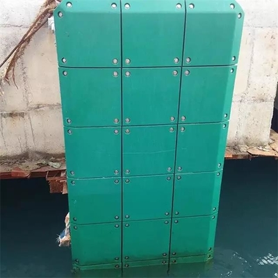 Marine Grade High Density Polyethylene-Fender-Gesicht füllt HDPE Dock-Stoßdämpfer auf
