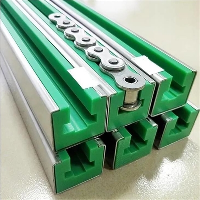 Polyäthylen-Förderkette führt haltbare lineare Führungsschiene UHMWPE