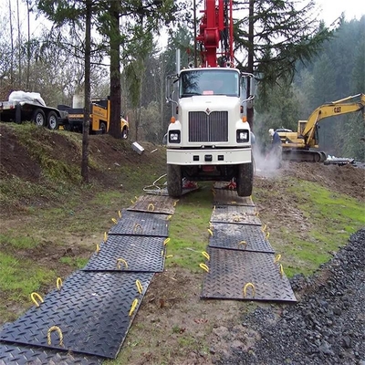 4x8ft zusammengesetzte Plastice HDPE Straße überziehen im Freien Grundschutz-Matten