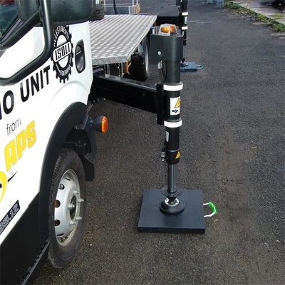Dauerhaftes bewegliches Quadrat HDPE Plastik-anhebender Kran Crane Truck Outrigger Pads Fors