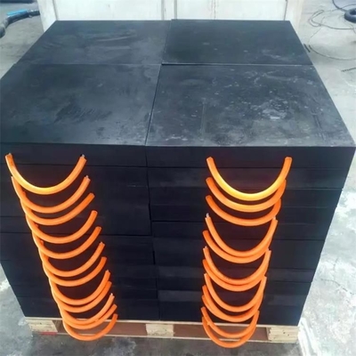 Dauerhaftes bewegliches Quadrat HDPE Plastik-anhebender Kran Crane Truck Outrigger Pads Fors