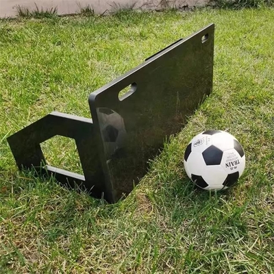 Stoßfester faltbarer Leitwerk-Fußball HDPE Fußball prallt Brett zurück