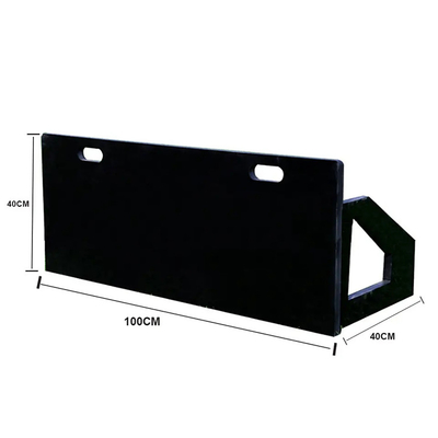 Fußball-Ausbildungsanlage-faltbare Polyäthylen-Plastikfußball Rebounder-Wand