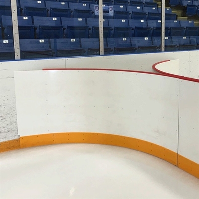 Füße 4x8 tragbares HDPE Plastikeisbahn-Sperren-Hockey-Schießen-Eisbahn Dasher-Brett