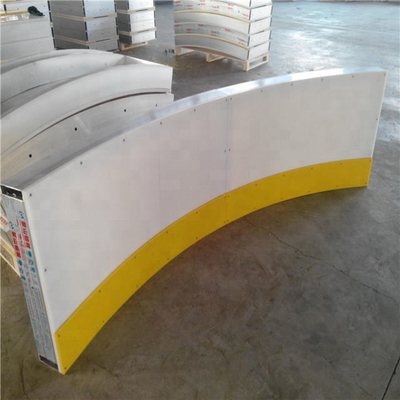 Füße 4x8 tragbares HDPE Plastikeisbahn-Sperren-Hockey-Schießen-Eisbahn Dasher-Brett