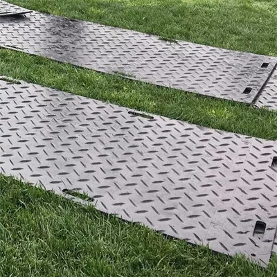 Vorübergehendes Zugang HDPE synthetischer Rasen-Sumpf Mats For Heavy Duty Equipment