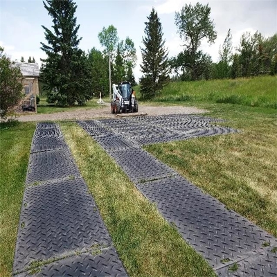 Vorübergehendes Zugang HDPE synthetischer Rasen-Sumpf Mats For Heavy Duty Equipment