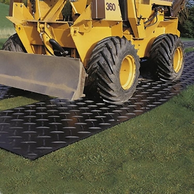 HDPE rieb Schutz-Plastik-Crane Truck Access Mat Constructions-Straßen-Matten