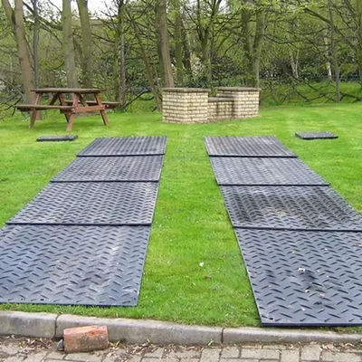 Kundengebundene HDPE Plastikölfeld-LKW-Bahn-Straßen-Fahrbahnen Mat For Excavators
