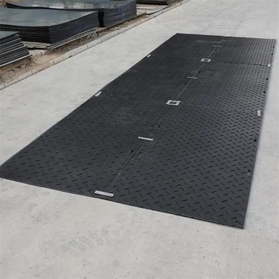 HDPE vorübergehender Plastikbagger Mats Rig Matting Board der Fußwegen-Mattierungs-2x4ft