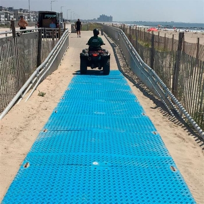 2×8ft vorübergehendes blaues HDPE Plastiksumpf-Rig Mats For Heavy Duty Road-Matten