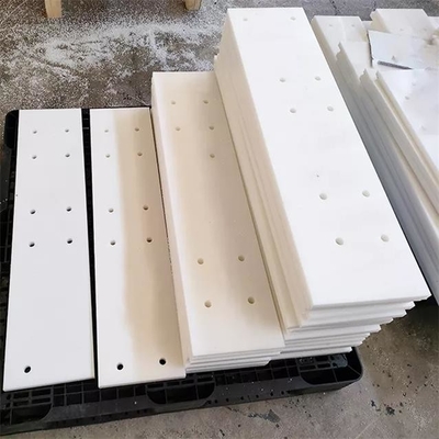 Weißes haltbares UHMWPE-Zwischenlagen-Blatt für Stahlsilo-Getreidespeicher-Futter-Brett