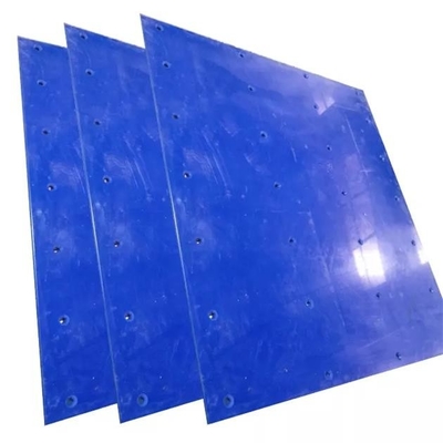 Selbst, der silo-Kohlen-Bunker-Zwischenlagen-Blatt des Eigentums-blaues UHMWPE Plastikschmiert