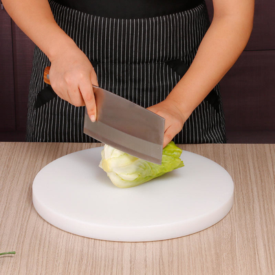 Runde schnitzende kundenspezifische personifizierte Küche HDPE hackende Plastikbretter für Käse