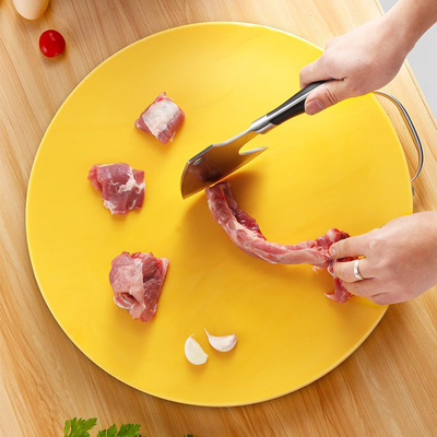 Runde schnitzende kundenspezifische personifizierte Küche HDPE hackende Plastikbretter für Käse