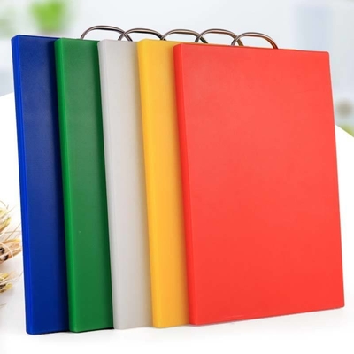 Korrosionsbeständige bunte PET Material-Plastikküchen-Gemüseschneidebrett