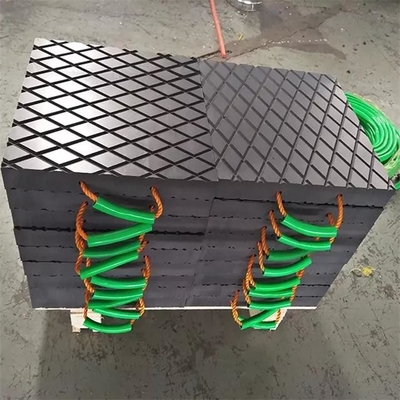 Crane Mats-HDPE Ausleger füllt Polyäthylen-Plastiklastverteilungs-Auflage auf