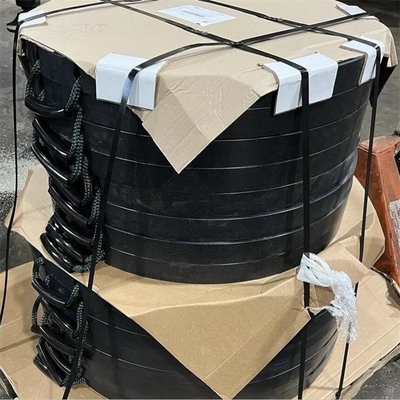 Stoßfester mobiler Plastikrunden-Ecken-Kran HDPE Ausleger Jack Pads