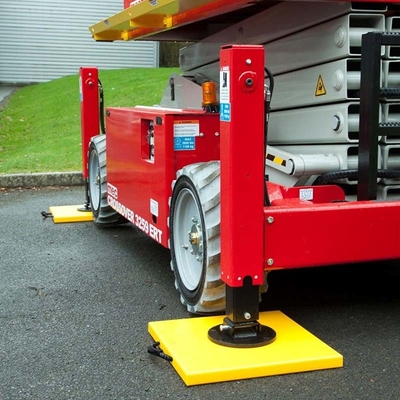 Polyäthylen-mit hoher Dichte Plastikpumpen-Crane Outrigger Pads-HDPE Anhänger Jack Plate