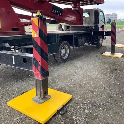 HDPE füllt zusammengesetzter Crane Foot Support Mats Outrigger-Stabilisator Jack Foot Pads auf
