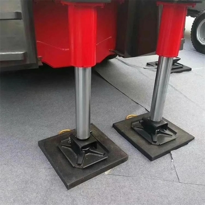 600*600mm Antiauswirkungs-Polyäthylen-Plastikausleger-Auflagen für Crane Foot Support