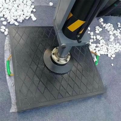 500x500mm HDPE Sicherheits-Ausleger-Auflagen-Bereichs-Stabilisator-Bein füllt Crane Foot Pads auf