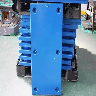 Blaue Antikollisionsdock-Puffer-Auflage plastikboots-Marine Fender Face Pads UHMWPE