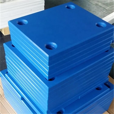Gekurvt füllt die Technik des Plastikdock-Fender-Gesichtes UHMWPE Marine Dock Bumpers auf