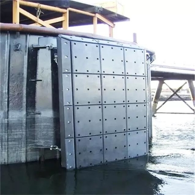 Schwarzes Dock-Stoßschiebefenster des Polyäthylen-Fender-Furnierplatte-Schutz-UHMWPE