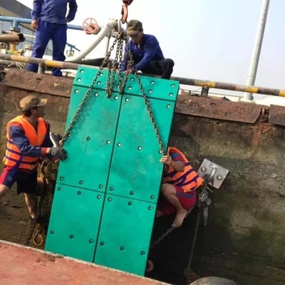 Antikorrosion HDPE Plastikfender-Gremium, das Auflagen-Dock-Kissen-Schutz-Bretter gegenüberstellt
