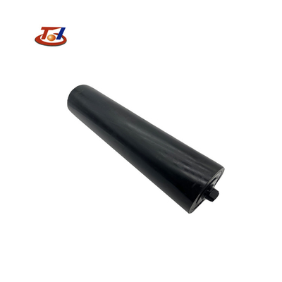 Stoßfestes HDPE Rohr-untätigere Polymer-Rollen-Bandförderer Troughing-Rolle