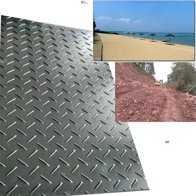 Hdpe Uhmwpe 12,7 mm Kunststoff Bodenschutzmatten für temporäre Straße