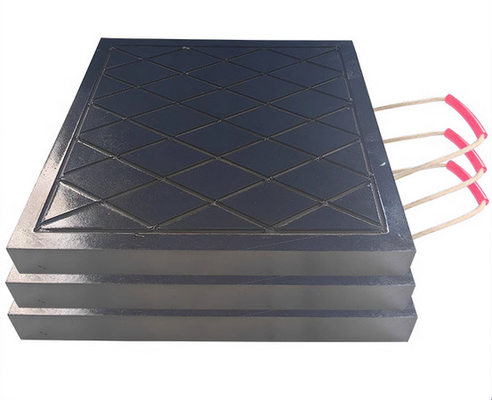 Profi-Lkw 30mm Kunststoff Kran Auszug Pads Matte Stabilisator Uhmwpe Schwarz