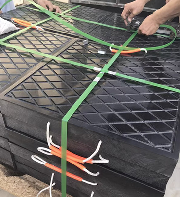 Profi-Lkw 30mm Kunststoff Kran Auszug Pads Matte Stabilisator Uhmwpe Schwarz